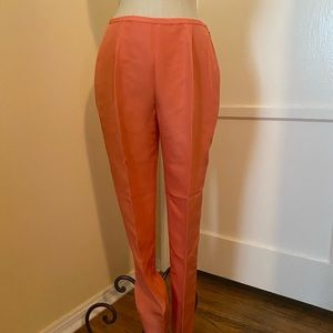 Ann Taylor Loft orange slacks